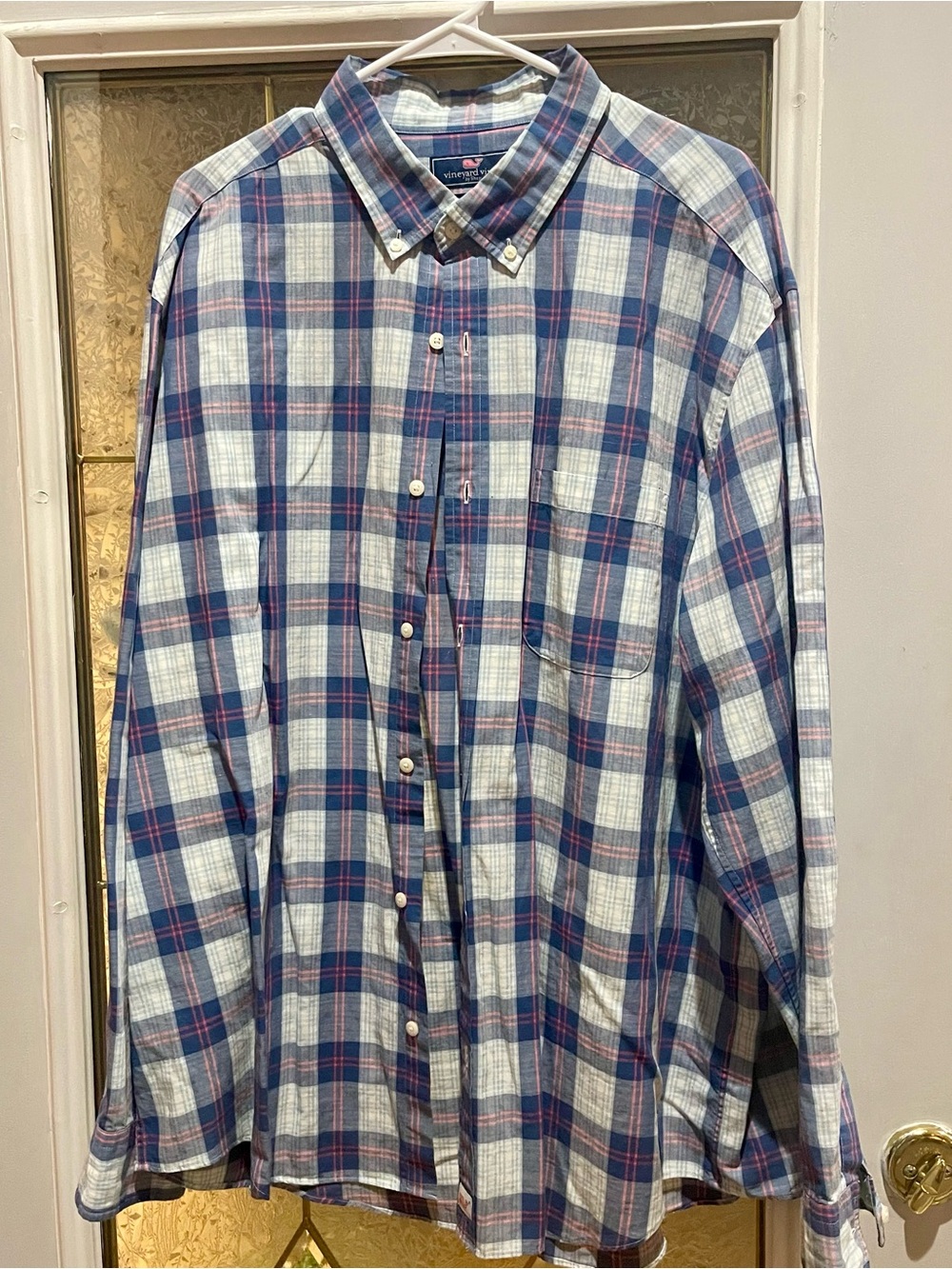 Vineyard Vines Men’s Classic Fit Murray Long Sleeve Button Down
